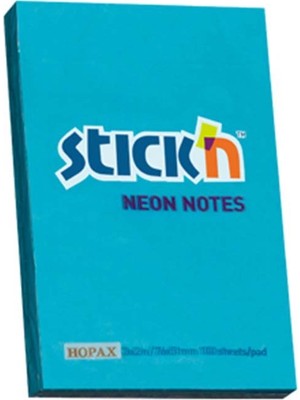 Gıpta Stıckn 76X51 Neon Mavi 100 Yaprak Yapışkanlı Not Kağıdı