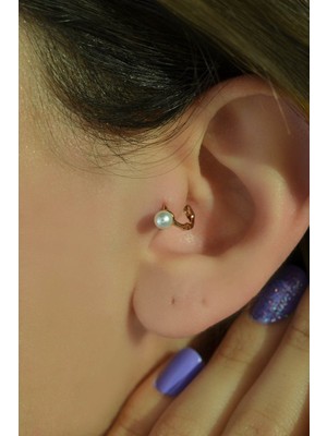 Sacce Scarves&Accessories Inci Halka Tragus Piercing Helix Kıkırdak Küpesi