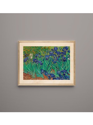 Wuudart Van Gogh Irısıs Ahşap Tablo