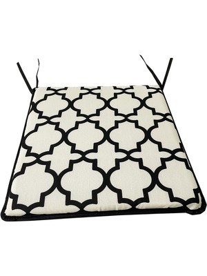 Vip Home Concept Sandalye Minderi Eko 1 Adet Bağcıklı Bahçe Minderi (Alaçatı)Yıkanabilir