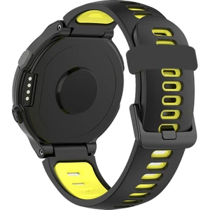 Puluz Garmin Forerunner 220/230 / 235/620/630/735Xt Watchband Black + Sarı (Yurt Dışından)