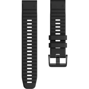 Puluzpuluz Garmin Fenix ​​6 Silikon Kayış Siyah Için (Yurt Dışından)