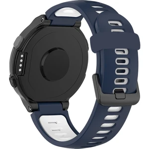 Puluzpuluz Garmin Forerunner 220/230/235 / 620/630/735Xt Watchband Mavi + Beyaz (Yurt Dışından)