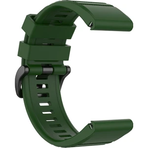 Puluzpuluz Garmin Fenix ​​6X 26Mm Yeşil Ordu Için Resmi Doku Kordonu (Yurt Dışından)