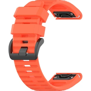 Puluzpuluz Garmin Fenix ​​6X 26Mm Mercan Için Resmi Doku Kordonu (Yurt Dışından)