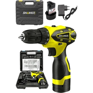 Titan Series 12 V  Sjs Çift Metal Şanzuman Çift Akülü Şarjlı Vidalama Matkap Sarı Ar