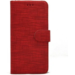 Apple iPhone 13 Mini Kılıf Standlı Kartvizitli Exclusive Spor Cüzdan Kırmızı