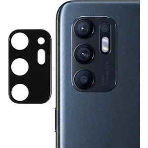Oppo Reno 6 Kamera Lens Koruyucu Cam Siyah