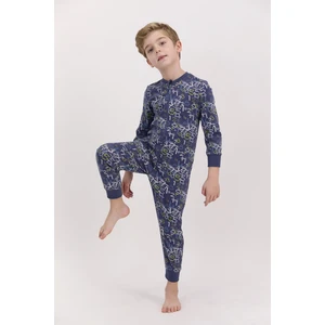 Koyu Indigo Erkek Çocuk Tulum