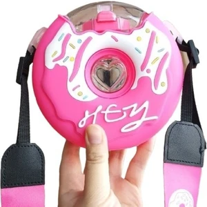 Donut Su Isıtıcısı Çocuk Saman Kupası Öğrenci Anti-Güz Kupası