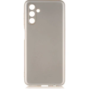 Case 4U Samsung Galaxy A13 Kılıf Klasik Mat Renkli Yumuşak Premier Silikon Altın