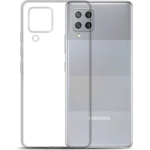 Case 4U Galaxy M22 Kılıf Süper Silikon Arka Kapak Şeffaf