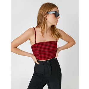 İnce Askılı Crop Top