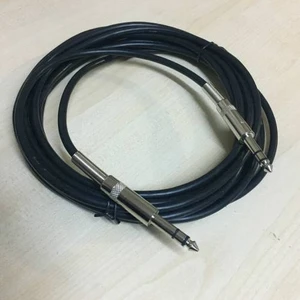 5 Metre Kaliteli Stereo 6.3mm 6.3mm Amfi Kablosu 6.3mm Çivi Jak