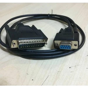 1.5 Metre 9 Pin Seri RS232 Com To 25 Pin 9pin To 25PIN Yazıcı Kab