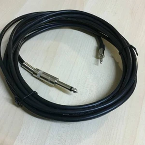 5 Metre Kaliteli Mono 6.3mm 3.5mm Amfi Kablosu