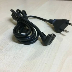2 Metre C8 Teyp Işıldak Fişi Power Güç Kablosu L Uç 90 Derece Tey