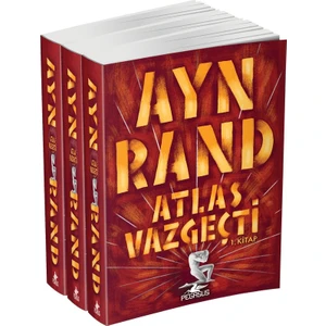Atlas Vazgeçti 3 Kitaplık Set - Ayn Rand