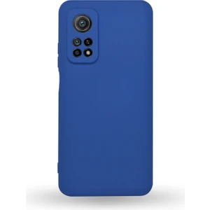 Case World Caseworld Xiaomi Mi 10T Kapak Kamera Korumalı Içi Kadife Lansman Silikon Kılıf - Lacivert