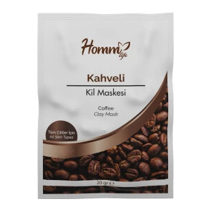 Homm Life  Kahveli Kil Maskesi