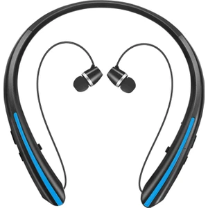 Spor Egzersizi Seyahat Sarı Için Mic ile Bluetooth Kulaklık Boyun Bandı (Yurt Dışından)