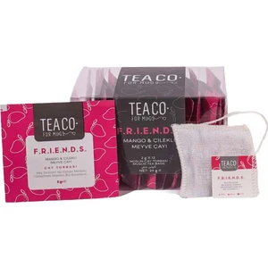Tea Co - F.R.I.E.N.D.S - Mango Ve Çilekli Meyve Çayı