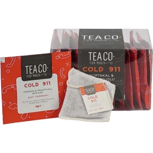 Tea Co - Cold 911 - Greyfurt Ve Portakallı Bitki Çayı