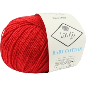 Baby Cotton El Örgü Ipi Renk KODU:3013-KIRMIZI