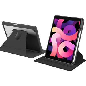 Apple iPad 10.2" 9. Nesil 2021 Kılıf Simplism 360 Dönen Yatay Dikey Standlı Kalemlikli Kılıf