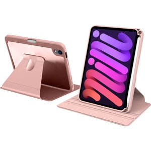 Apple iPad Mini 6. Nesil 2021 Kılıf Simplism 360 Dönen Yatay Dikey Standlı Kalemlikli Kılıf