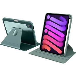Apple iPad Mini 6. Nesil 2021 Kılıf Simplism 360 Dönen Yatay Dikey Standlı Kalemlikli Kılıf