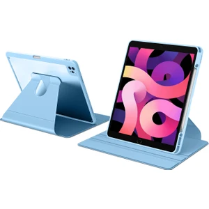 Apple iPad Pro 11" 3. Nesil 2021 Kılıf Simplism 360 Dönen Yatay Dikey Standlı Kalemlikli Kılıf