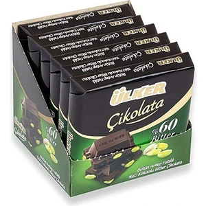 Bitter Fıstıklı Kare 65 gr X6