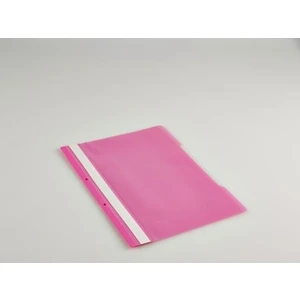 Pembe Plastik Telli Dosya 50' Li Paket