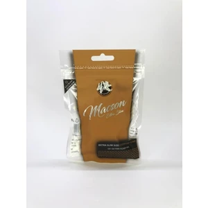 Macson 10 Paket Pamuklu Filtreli Ağızlık Sigara Sarma Pamuğu Extra Slim Tütün Sarma Için Zıvana Filtre 5.3mm