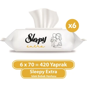 Extra Islak Bebek Havlusu 6X70 (420 Yaprak)