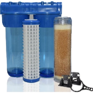 Daire Bina Sayaç Girişi 2 Aşama Su Arıtma Cihazı (Pas ,toz Tortu ,koku Önleyici Yumuşatma Sistemi)