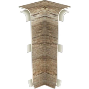 VOX Esquero PVC Süpürgelik Meşe Palamudu - ESQ610 Iç Köşe Aksesuarı (1 Paket - 2 Adet)