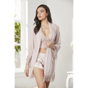 Pierre Cardin  Saten Dörtlü Çeyiz Seti -  7005