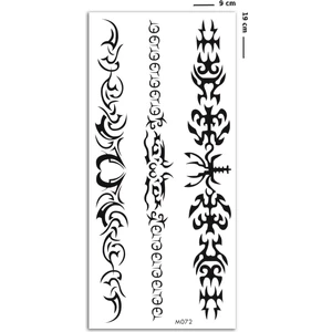 BP Tattoo Tribal Desenli Bel ve Bileklik Dövmesi