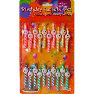 Süslü Mini Pasta Mumu 20 Li