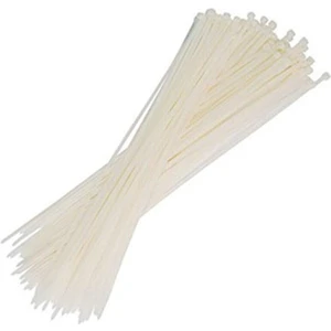 Beyaz Kablo Bağı Klips 3,6X370 mm (100 Adet)