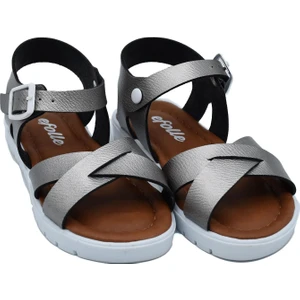 Odesa Ayakkabı Kız Çocuk Efole Yumuşak Taban Sandalet