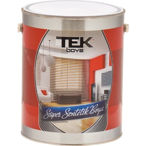 Tek Boya Süper Lüks Sentetik Yağlı Boya 0,175LT  Koyu Kahve