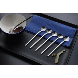 ÖzSa Home 6 Adet Lüx Çay Kaşığı Kahve Nescafe Sunum Kaşık Seti Kutulu 12CM 18/10 Paslanmaz Çelik