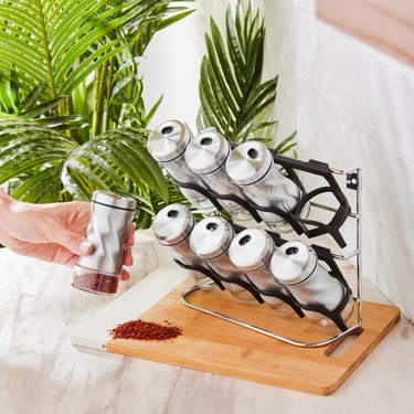 Karaca Tottori İnox 9 Parça Cam Baharat Takımı Ergonomik Fiyatı