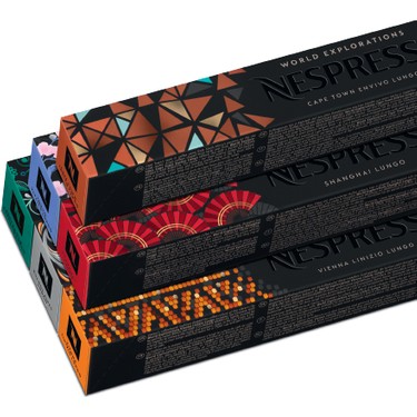 Nespresso World Explorations カプセルコーヒー Nespresso World Exploratıons Kahve Koleksiyonu (100 Kapsül) Fiyatı