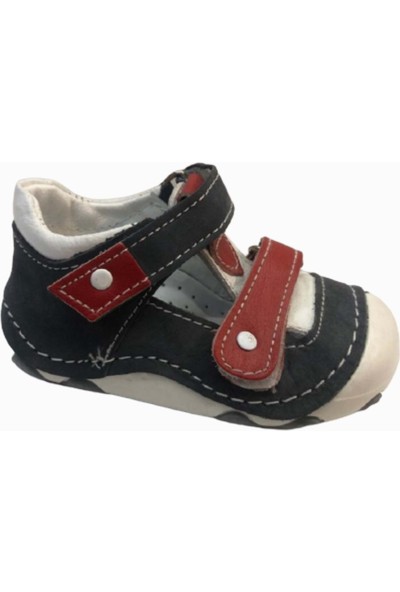 Teo Bebe %100 Deri Ortapedik Ilkadım Ayakkabısı