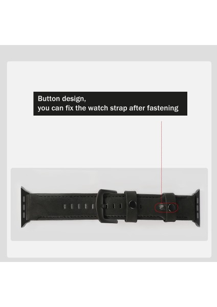 puluz Apple Watch Uyumlu 5 & 4 Için 44Mm / 3 & 2 & 1 42Mm Kordonlu Saat Siyah (Yurt Dışından) modelleri