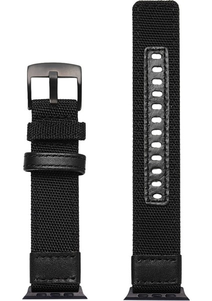 puluz Apple Watch Uyumlu Series 7 Için 41Mm / 6 & Se & 5 & 4 40Mm / 3 & 2 & 1 38Mm Kordonlu Saat Siyah (Yurt Dışından) fiyatları